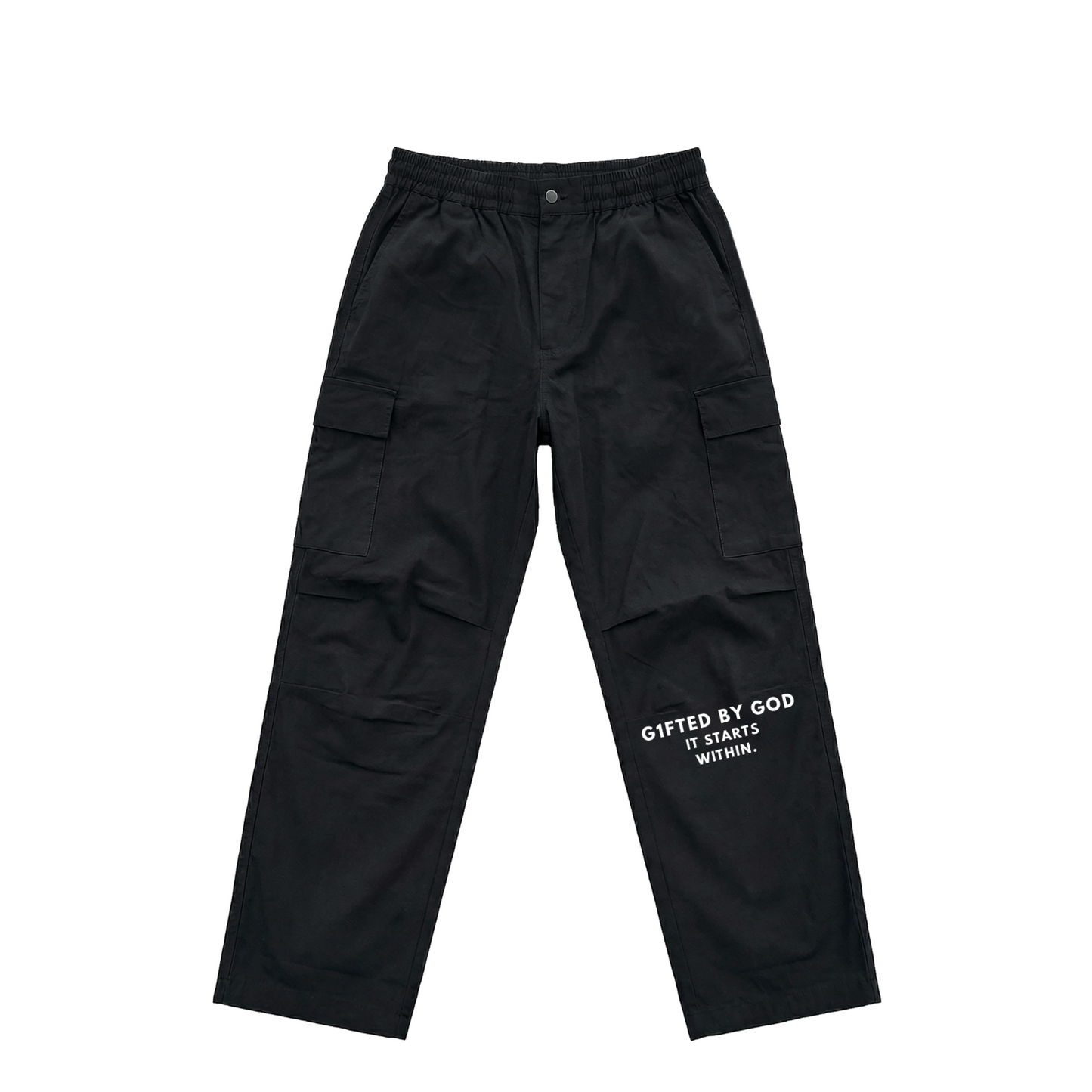 CARGO WINDBREAKER PANTS "IT STARTS WITHIN"