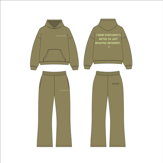 “WRAPPED DIFFERENT” Jogger Set