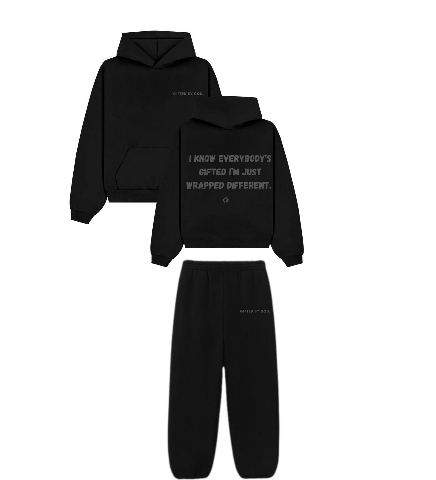 “WRAPPED DIFFERENT” Jogger Set