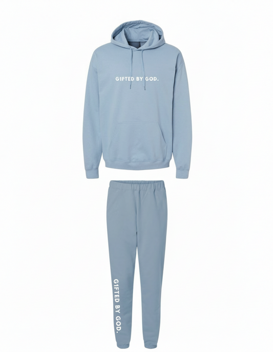 Stone Blue Jogger Set
