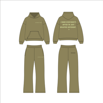 “WRAPPED DIFFERENT” Jogger Set