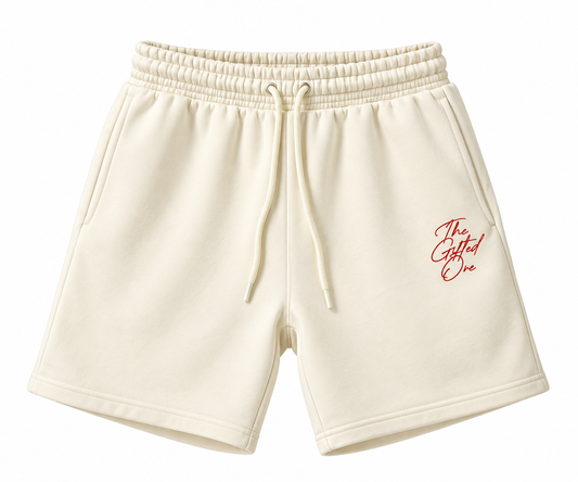 TG1 Signature Shorts Cream - front